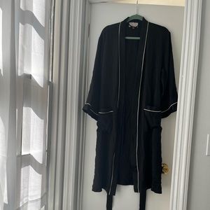 Vintage 100% Silk Robe
